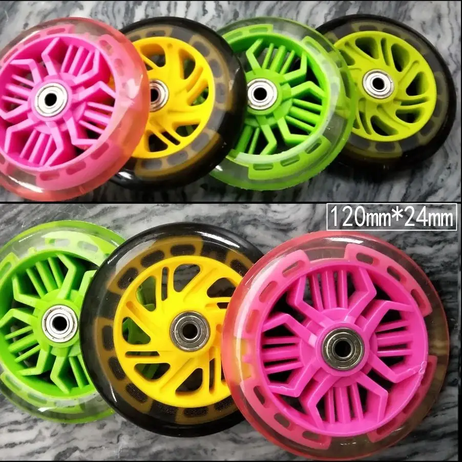 2x 120/125mm (5 in) Light-Up Wheels – Silent & Durable PU Wheels for Roller Skates & Scooters(OEM Replacement, Includes Bearing
2x 120/125mm (5 in) Light-Up Wheels – Silent & Durable PU Wheels for Roller Skates & Scooters(OEM Replacement, Includes Bearing
