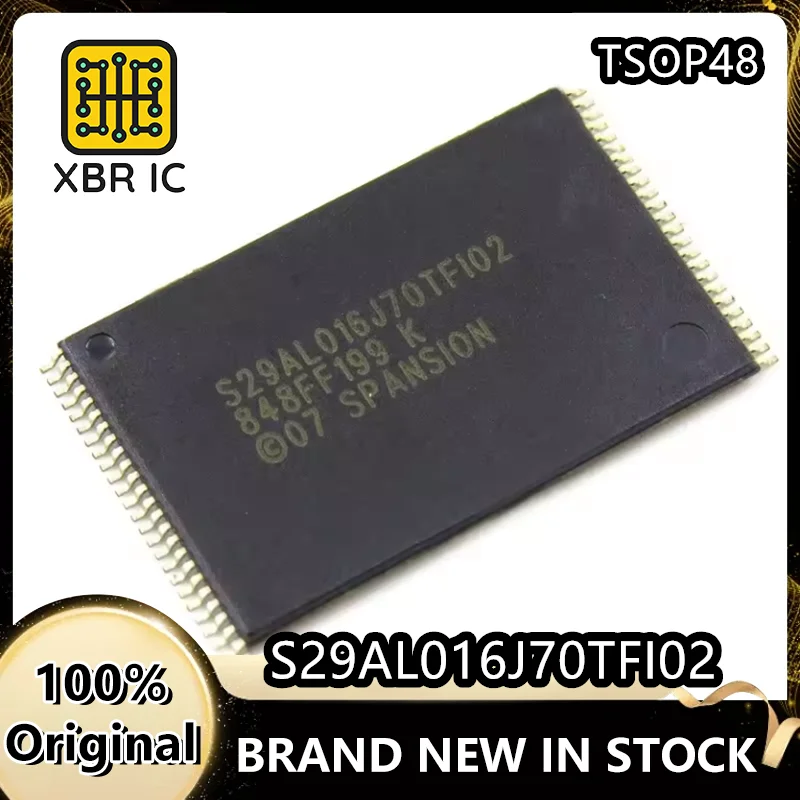 (10/30 pieces) S29AL016J70TFI02 TSOP-48 Flash memory chip 16Mb storage IC New original authentic spot fast delivery
(10/30 pieces) S29AL016J70TFI02 TSOP-48 Flash memory chip 16Mb storage IC New original authentic spot fast delivery