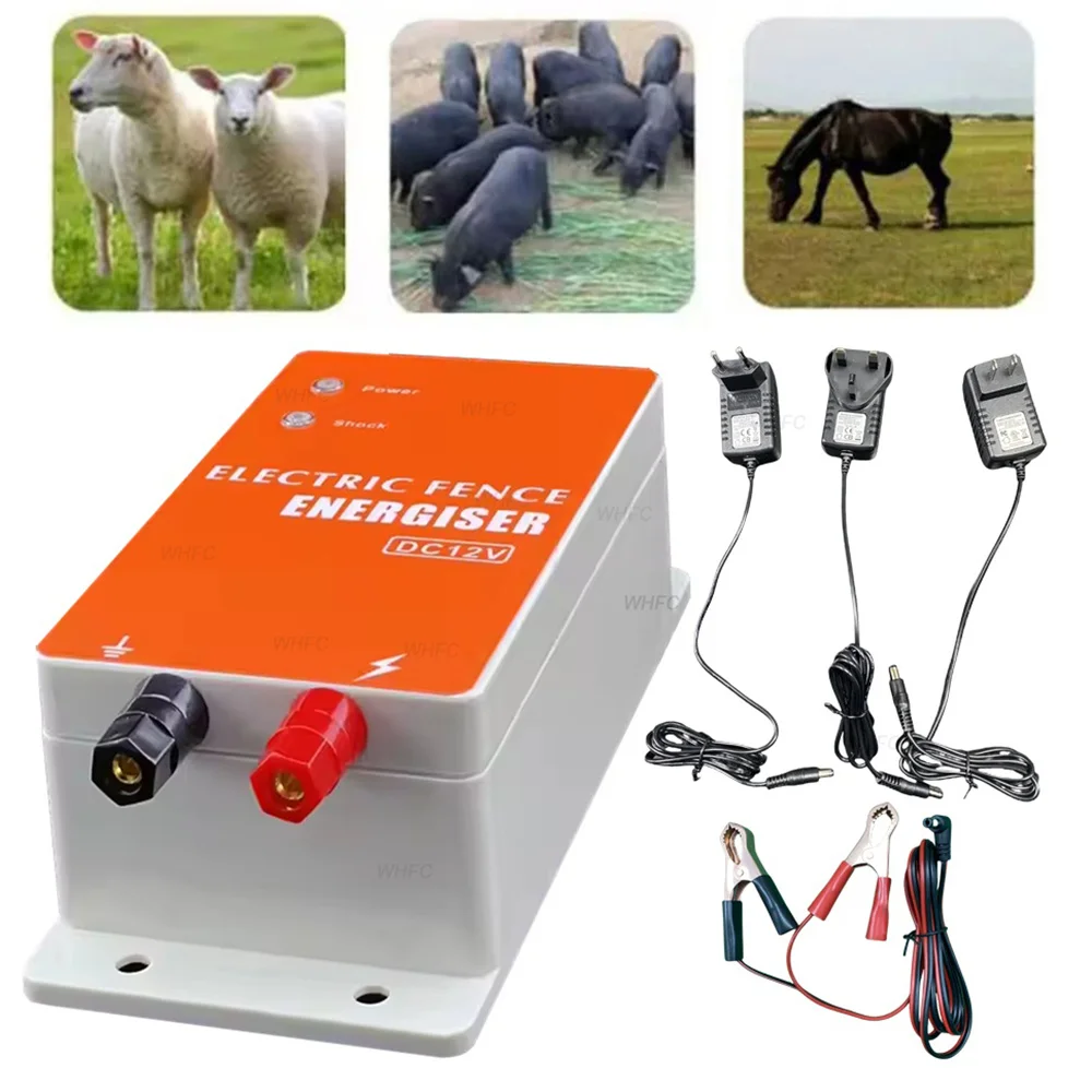 0.5-1.5 Joules Electric Fence Energizer For Animals Farm Poultry Low Impedance Solar Power Charger Fencing Controller Devices
0.5-1.5 Joules Electric Fence Energizer For Animals Farm Poultry Low Impedance Solar Power Charger Fencing Controller Devices