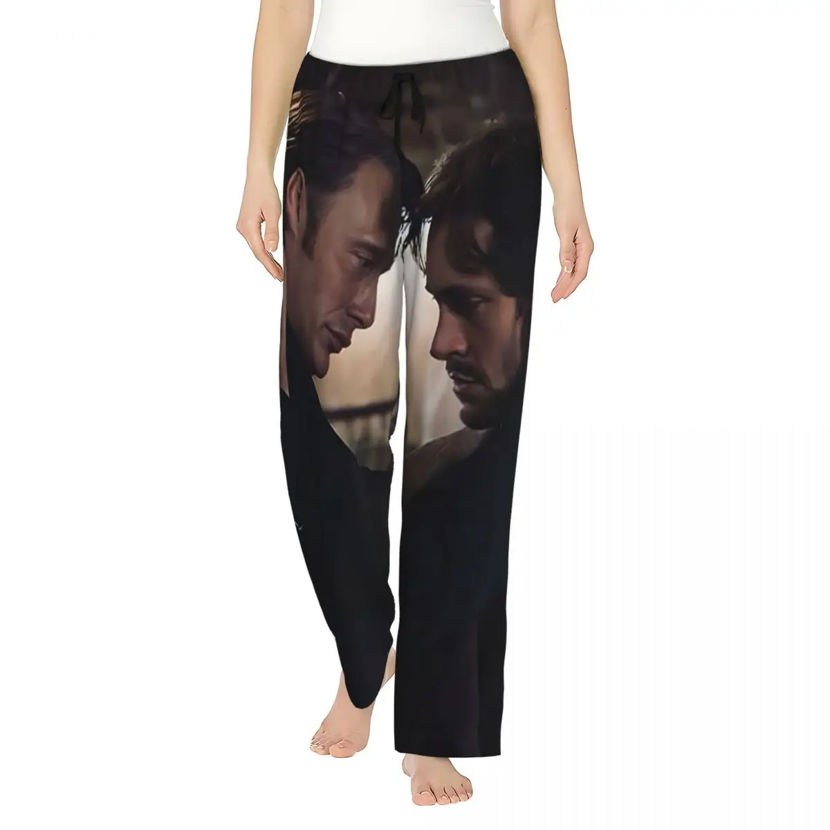 Custom Hannibal X Will Graham Decoration Horror Movie Women Pajama Pants Lounge Sleep Sleepwear Bottoms with Pockets
Custom Hannibal X Will Graham Decoration Horror Movie Women Pajama Pants Lounge Sleep Sleepwear Bottoms with Pockets