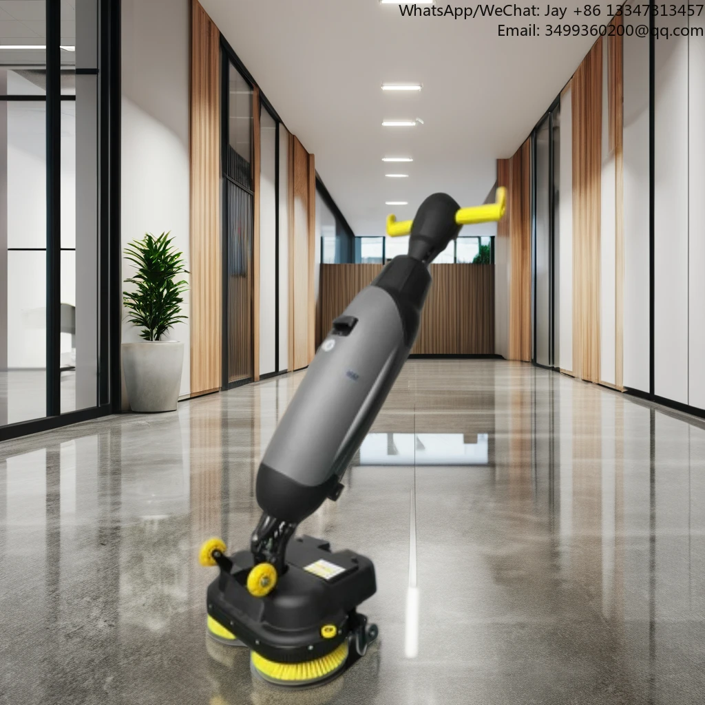 Compact Electric Auto Floor Scrubber Dryer Efficient Compact Floor Sweeper
Compact Electric Auto Floor Scrubber Dryer Efficient Compact Floor Sweeper