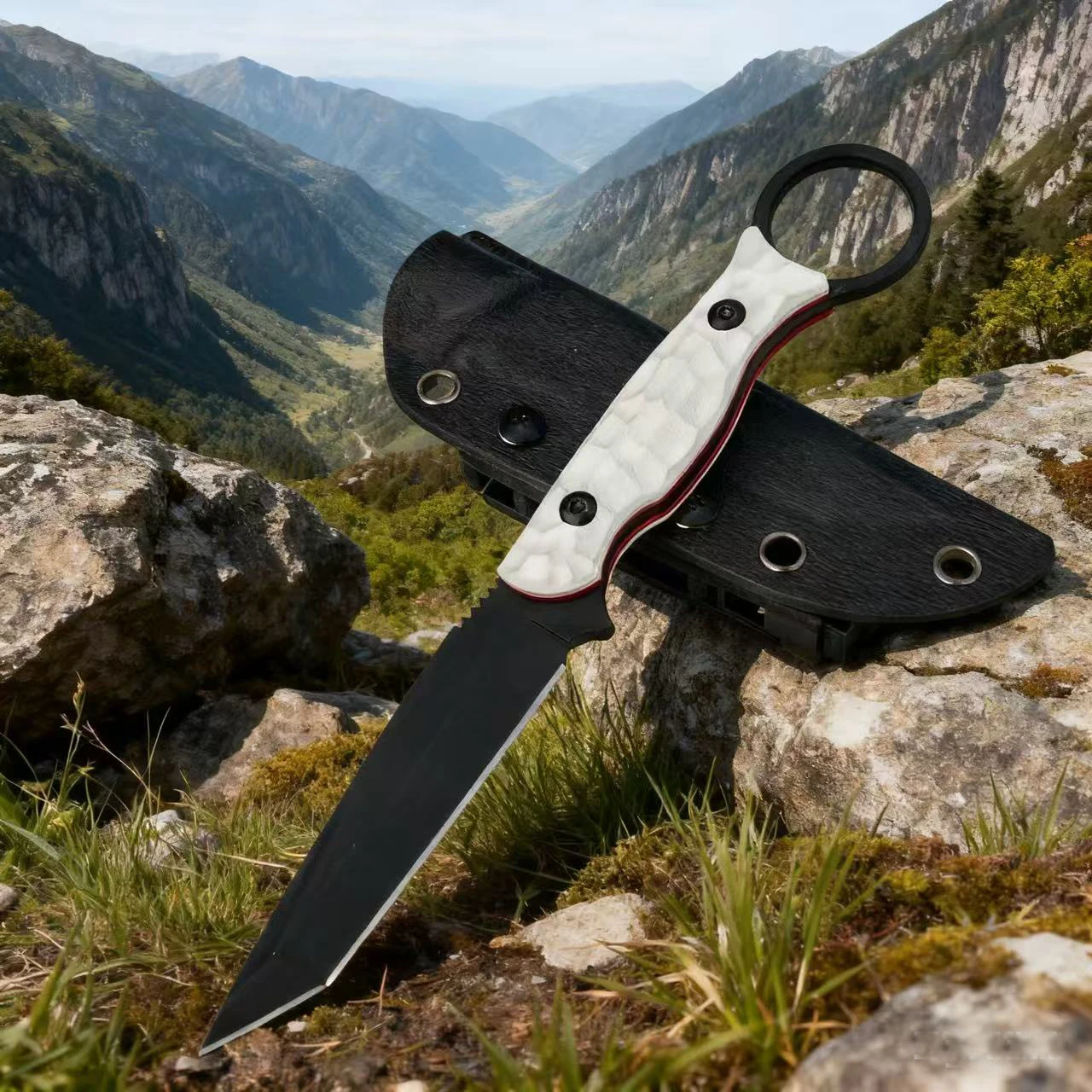 fixed Straight Knife Durable 8Cr13Mov Steel Blade G10 handle Outdoor Camping Hiking Survival Knife EDC Escape Tool
fixed Straight Knife Durable 8Cr13Mov Steel Blade G10 handle Outdoor Camping Hiking Survival Knife EDC Escape Tool