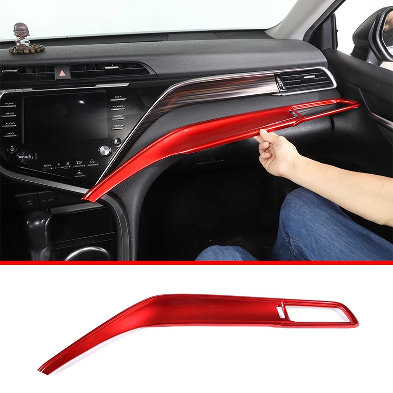 For Toyota Camry 2018-2021 ABS Car Styling Center Console Copilot Dashboard Panel Decoration Trim Strips Cover Interior
For Toyota Camry 2018-2021 ABS Car Styling Center Console Copilot Dashboard Panel Decoration Trim Strips Cover Interior
