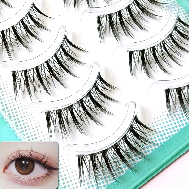 5 Pairs Long Thick Little Devil False Eyelashes Set Clear Band Fake Eye Lashes Handmade Fluffy Dramatic Eyelashes Makeup Wispy
5 Pairs Long Thick Little Devil False Eyelashes Set Clear Band Fake Eye Lashes Handmade Fluffy Dramatic Eyelashes Makeup Wispy