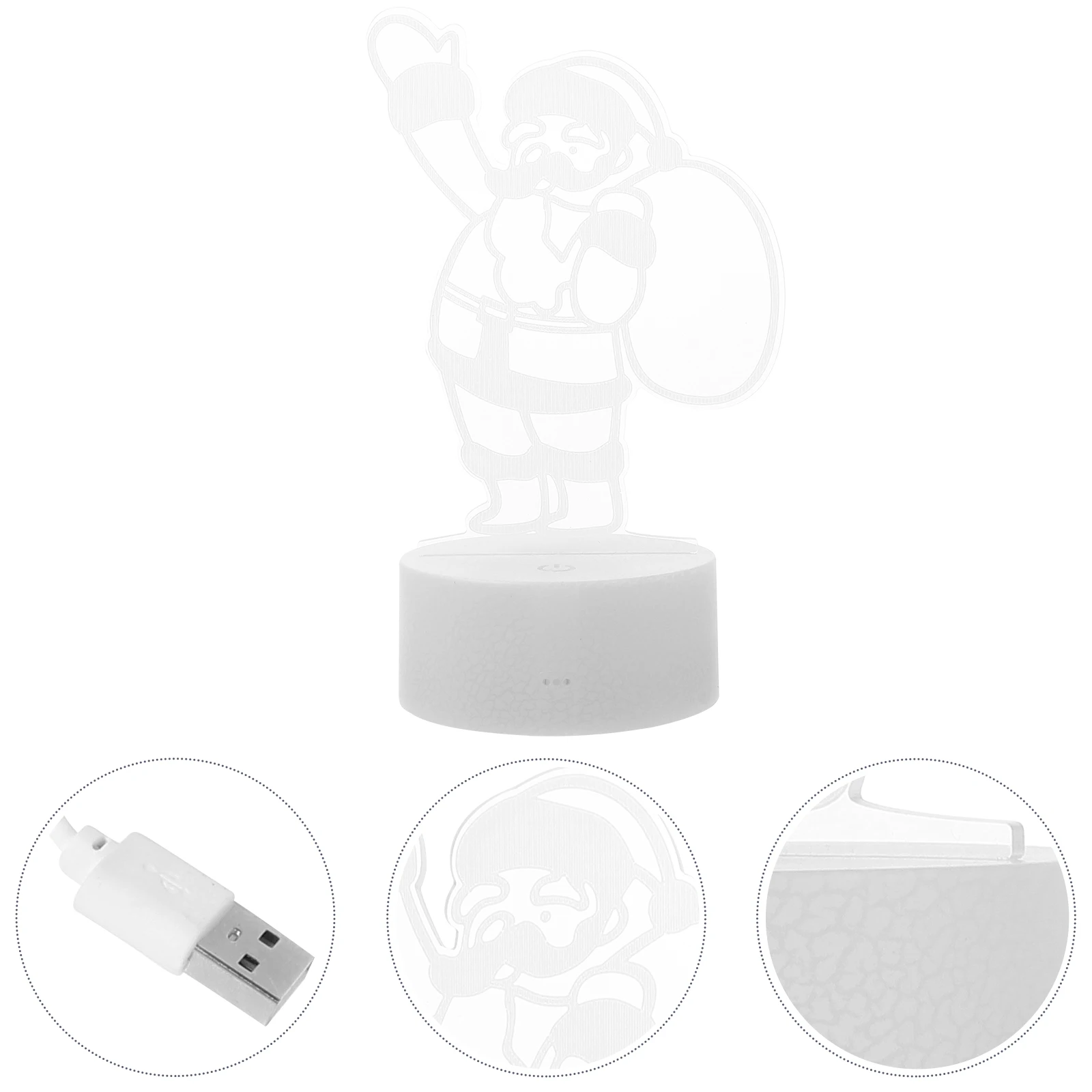 Christmas Santa Night Light LED Lamp for Home Led Light Party Decor 3D Touch Nightlights Premium Material Durable
Christmas Santa Night Light LED Lamp for Home Led Light Party Decor 3D Touch Nightlights Premium Material Durable