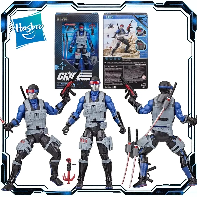 Hasbro Original G.I. Joe Classified Series #165 Snake Eyes V4 6-Inch Action Figure with Accessorie Collectible Model Ornaments
Hasbro Original G.I. Joe Classified Series #165 Snake Eyes V4 6-Inch Action Figure with Accessorie Collectible Model Ornaments