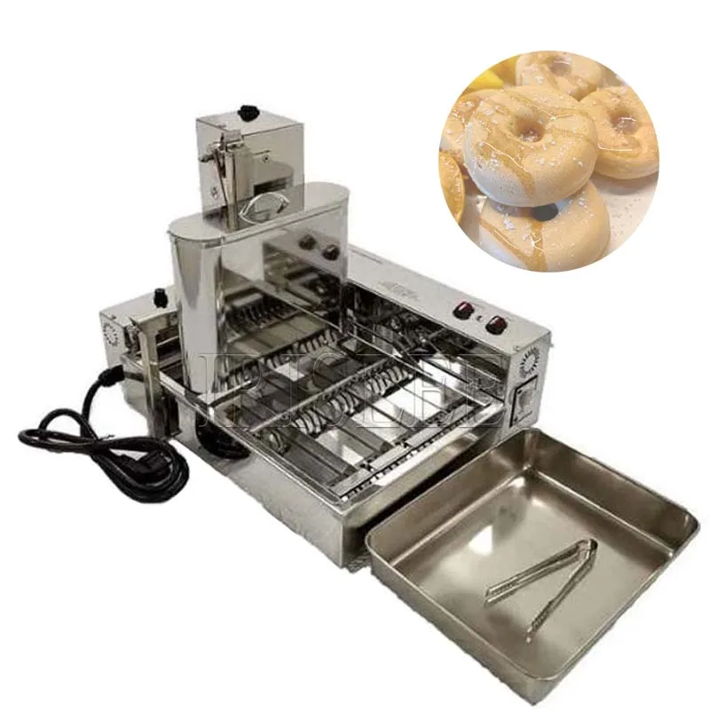 Commercial Automatic Donut Making Machine 5.5 Hopper Stainless Steel Doughnut Maker
Commercial Automatic Donut Making Machine 5.5 Hopper Stainless Steel Doughnut Maker
