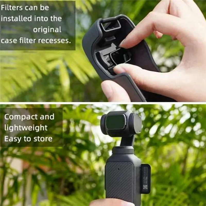 A70P Lens Filters Set For DJI Osmo Pocket 3 Magnetic Design Professional Photography Filter
A70P Lens Filters Set For DJI Osmo Pocket 3 Magnetic Design Professional Photography Filter