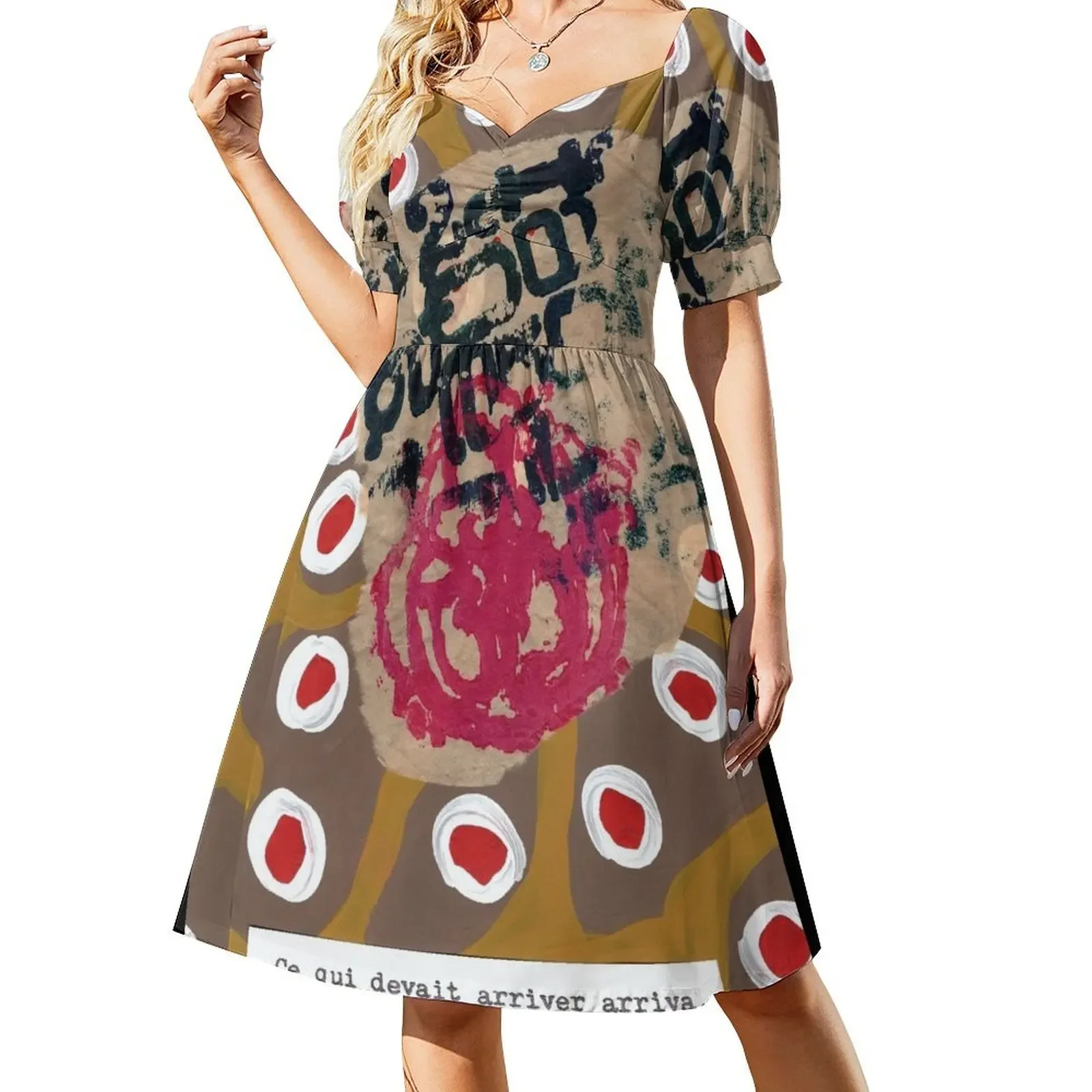Collage Art- Prophecy, It Is Written Short-Sleeved Dress summer dress woman 2025 trendy women's clothing trend 2025
Collage Art- Prophecy, It Is Written Short-Sleeved Dress summer dress woman 2025 trendy women's clothing trend 2025