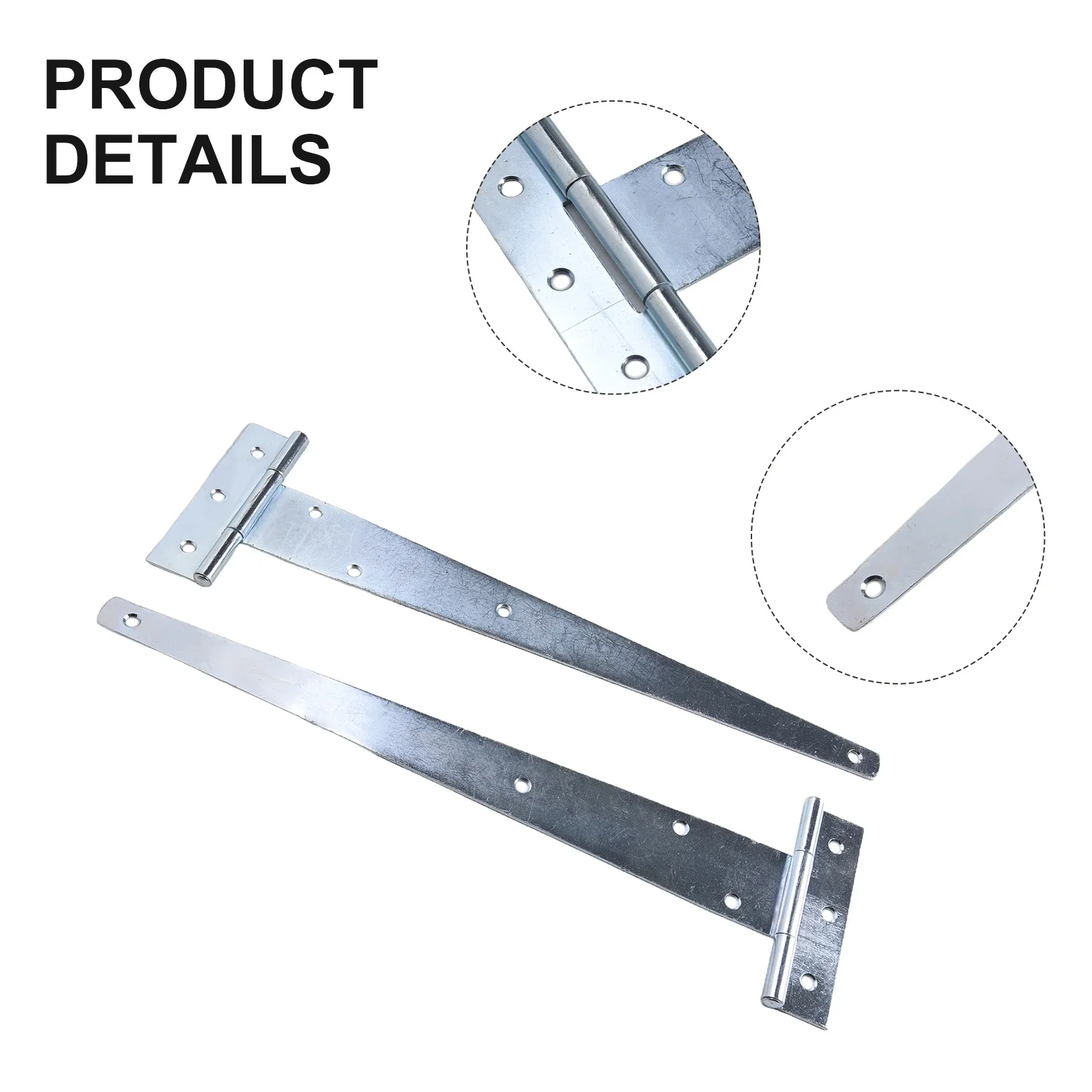 Heavy Duty T Hinges for Stable and Smooth Operation Perfect for Doors Gates and Cabinets Black Galvanized Finish
Heavy Duty T Hinges for Stable and Smooth Operation Perfect for Doors Gates and Cabinets Black Galvanized Finish
