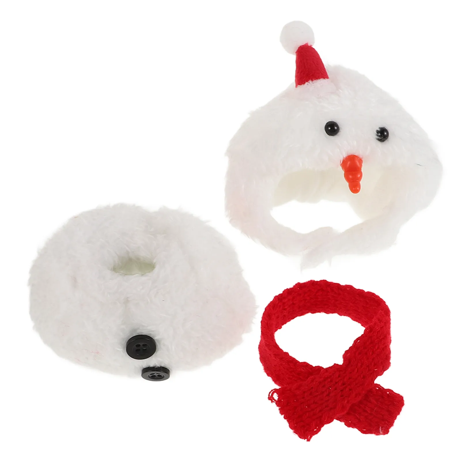 1Set Snowman Clothes for Lovely Miniature Outfit Set Holiday Craft Accessory Tiny Scarf and Hat Decorative Dress Up Caps
1Set Snowman Clothes for Lovely Miniature Outfit Set Holiday Craft Accessory Tiny Scarf and Hat Decorative Dress Up Caps