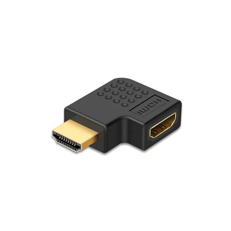 3PCS 90 Degree Right Angle HDMI Male to Female Adapter - Gold Plated Connector for PC/LCD Monitor/TV
3PCS 90 Degree Right Angle HDMI Male to Female Adapter - Gold Plated Connector for PC/LCD Monitor/TV