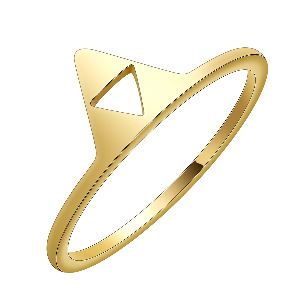 Stainless Steel Triforce Ring Gold Plated Triforce Jewelry Women Dainty Simple Party Accessories
Stainless Steel Triforce Ring Gold Plated Triforce Jewelry Women Dainty Simple Party Accessories