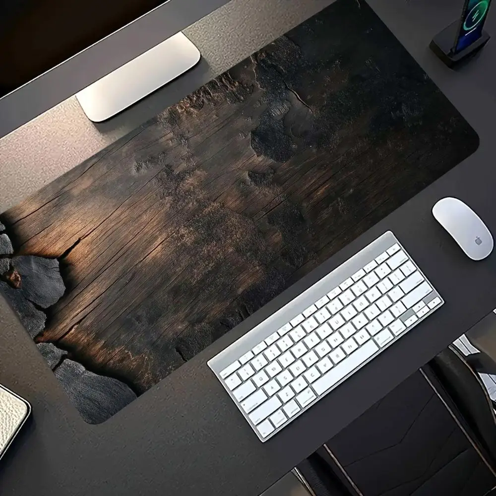 Burnt Wood Stone Print large mouse pad desk pad rubber anti-slip edge locking office mat pc accessories gaming mats Computer
Burnt Wood Stone Print large mouse pad desk pad rubber anti-slip edge locking office mat pc accessories gaming mats Computer