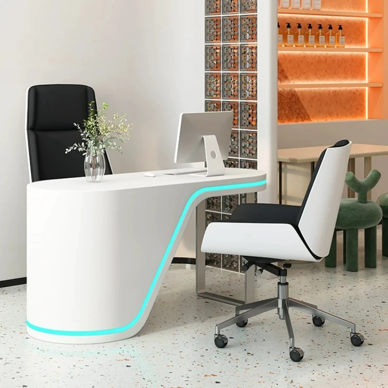 Aesthetic Salon Reception Desks Beauty Modern Italian Luxury Reception Desks Specialty Workstations Empfangs Tresen Furniture
Aesthetic Salon Reception Desks Beauty Modern Italian Luxury Reception Desks Specialty Workstations Empfangs Tresen Furniture