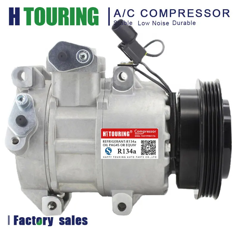 Auto Car Air Conditioner AC Compressor For Kia Rio 1.4 1.6 For Pride For Optima 97701-1G010 97701-1G000 97701-2F030 11270-24600
Auto Car Air Conditioner AC Compressor For Kia Rio 1.4 1.6 For Pride For Optima 97701-1G010 97701-1G000 97701-2F030 11270-24600