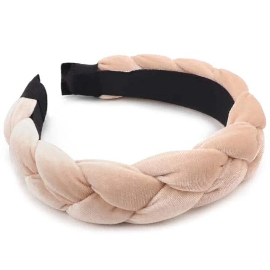 Braided Headbands for Women Velvet Hair Hoop Elastic Criss Cross Hair Bands Accessories
Braided Headbands for Women Velvet Hair Hoop Elastic Criss Cross Hair Bands Accessories