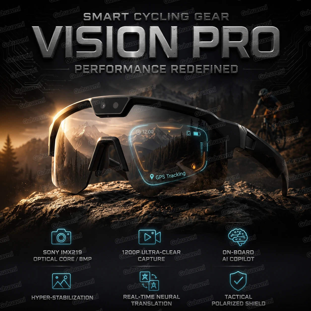 New Outdoor with Camera AI Smart Glasses 800W Camera Real Time Translation Video Recording Voice Assistant Glasses for Men Women
New Outdoor with Camera AI Smart Glasses 800W Camera Real Time Translation Video Recording Voice Assistant Glasses for Men Women