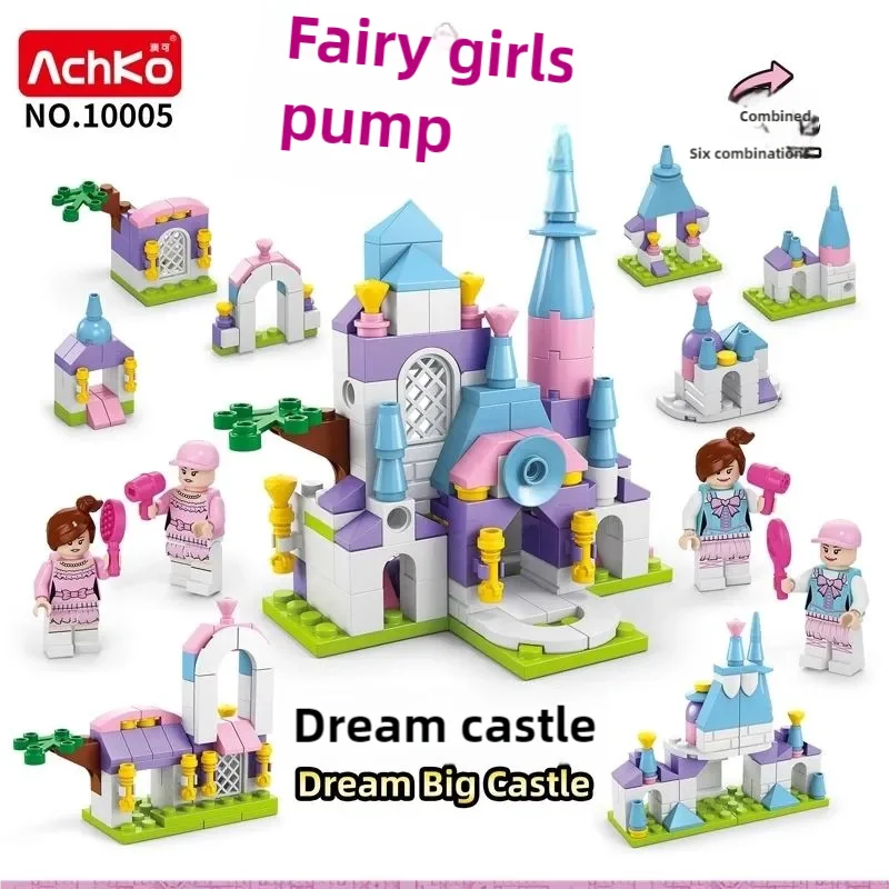 Creative micro particle building blocks, dreamy castle, transformable small gifts, toys, ornaments, girls' holiday gifts
Creative micro particle building blocks, dreamy castle, transformable small gifts, toys, ornaments, girls' holiday gifts