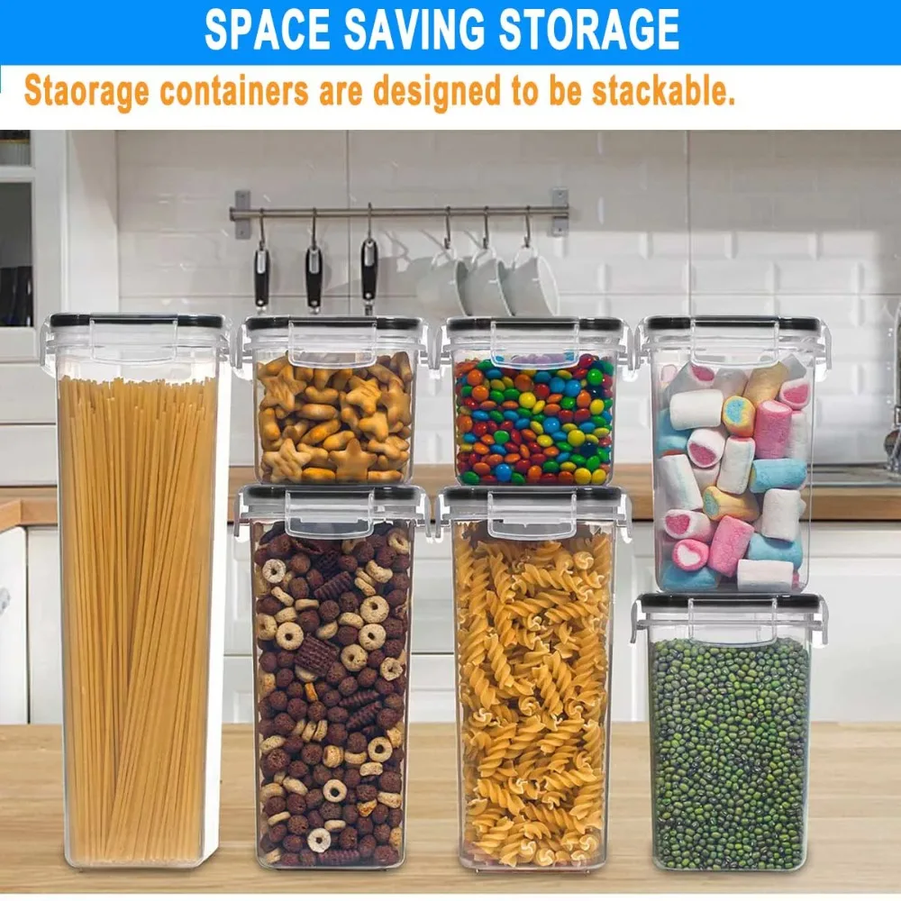 2023 New Food Storage Containers, Pantry Organization and Storage ,7 Pieces BPA Free Plastic Airtight Kitchen
2023 New Food Storage Containers, Pantry Organization and Storage ,7 Pieces BPA Free Plastic Airtight Kitchen