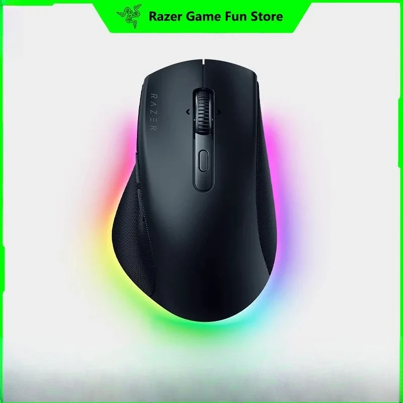 Razer Pro Click V2 Wireless Mouse 8 Programmable Buttons AI Prompt Master 16000 DPI Chroma RGB 3.5-Months Bluetooth/USB-C
Razer Pro Click V2 Wireless Mouse 8 Programmable Buttons AI Prompt Master 16000 DPI Chroma RGB 3.5-Months Bluetooth/USB-C