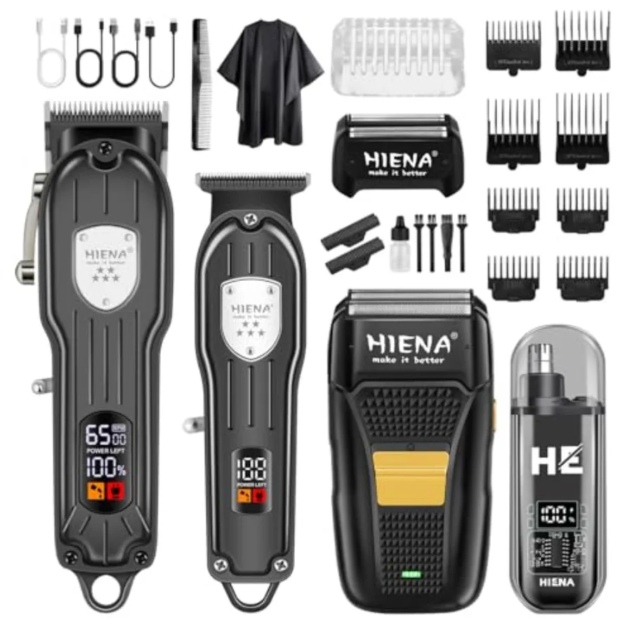 Professional Hair Clipper Kit, Rechargeable Cordless Barber Kit and Hair Cutting Set, Electric Foil Shavers and Beard Trimmers,
Professional Hair Clipper Kit, Rechargeable Cordless Barber Kit and Hair Cutting Set, Electric Foil Shavers and Beard Trimmers,