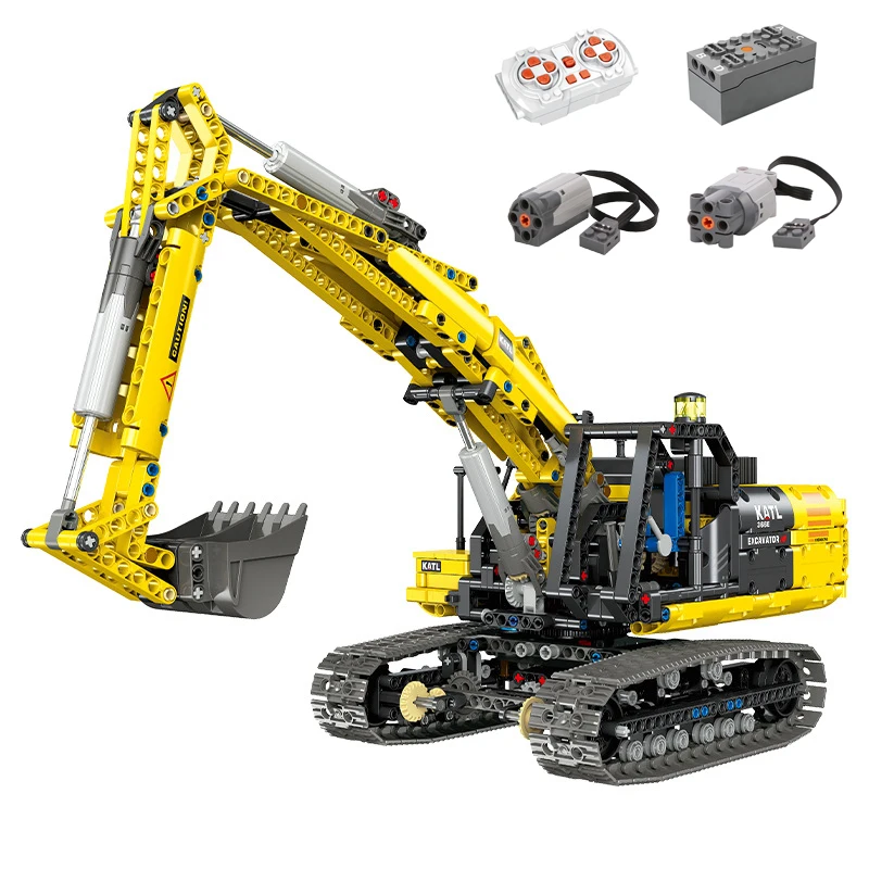 IN STOCK MOC Technical RC 1:20 Full-Featured Crawler Excavator Building Blocks Bricks Assembling Toys for Children Birthday Gift
IN STOCK MOC Technical RC 1:20 Full-Featured Crawler Excavator Building Blocks Bricks Assembling Toys for Children Birthday Gift