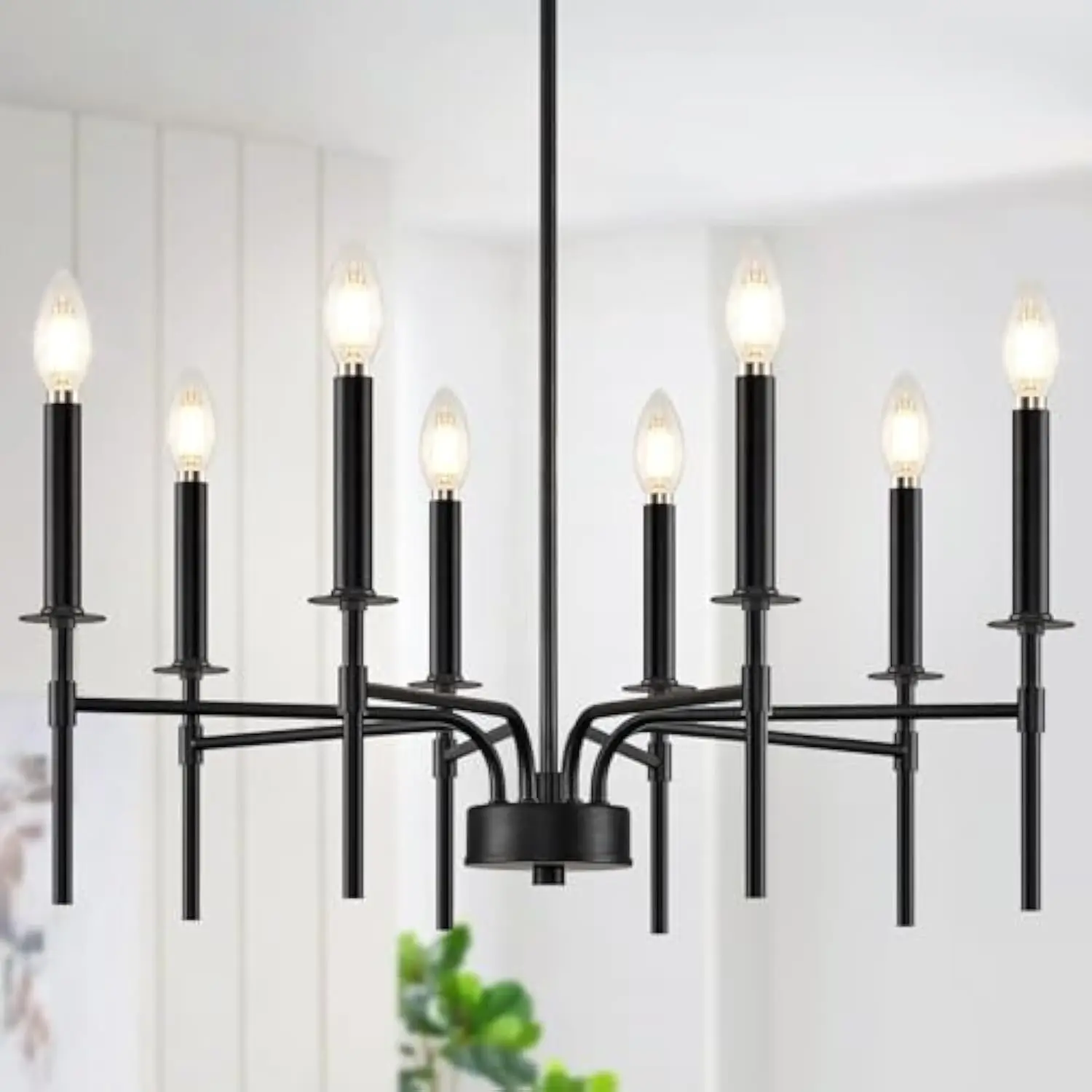 8 Light Black Chandelier Light Fixture, Modern Farmhouse Chandeliers for Dining Room Light Fixture, Metal Candle Pendant Chande
8 Light Black Chandelier Light Fixture, Modern Farmhouse Chandeliers for Dining Room Light Fixture, Metal Candle Pendant Chande