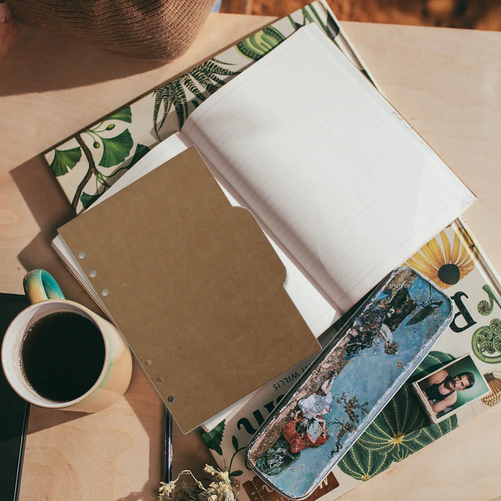 18Pcs Index Dividers A5 Kraft Page Dividers Binder Tabs Notebook Classification Tabs Study Office Accessories Binder Accessories
18Pcs Index Dividers A5 Kraft Page Dividers Binder Tabs Notebook Classification Tabs Study Office Accessories Binder Accessories