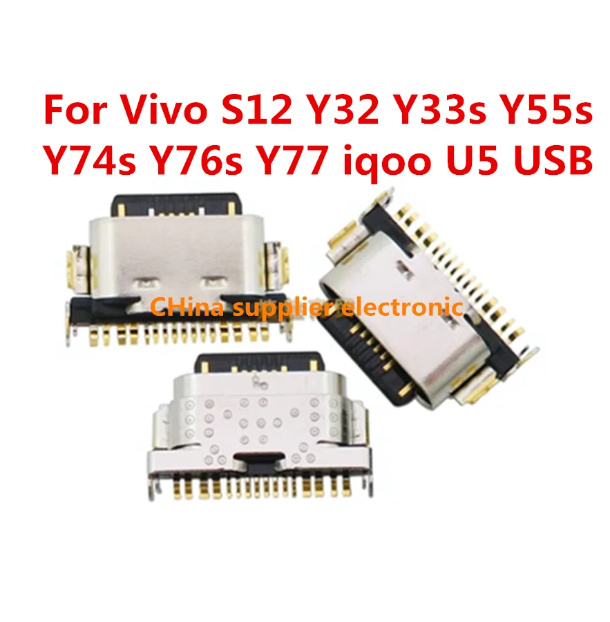 For Vivo S12 Y32 Y33s Y55s Y74s Y76s Y77 iqoo U5 USB Charging Connector Charge Port Socket Dock Jack Plug
For Vivo S12 Y32 Y33s Y55s Y74s Y76s Y77 iqoo U5 USB Charging Connector Charge Port Socket Dock Jack Plug