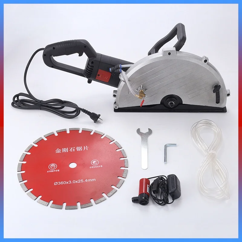 360 Single-Piece Grooving Machine for Dust-Free Cutting of Stone Walls, Concrete and Plumbing Installation Cutting Machine
360 Single-Piece Grooving Machine for Dust-Free Cutting of Stone Walls, Concrete and Plumbing Installation Cutting Machine