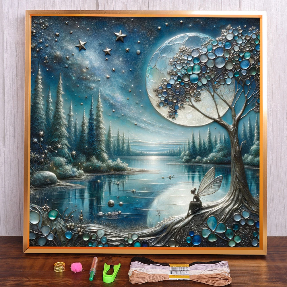 Fantasy Landscape Pre-Printed 11CT Cross-Stitch DIY Embroidery Full Kit Knitting Handiwork Hobby Craft Wholesale Stamped Floss
Fantasy Landscape Pre-Printed 11CT Cross-Stitch DIY Embroidery Full Kit Knitting Handiwork Hobby Craft Wholesale Stamped Floss