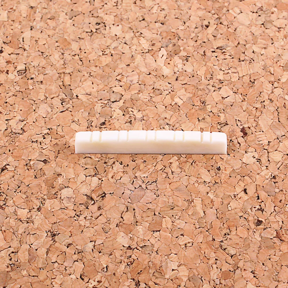 Cow Bone Guitar Nut Replacement for Electric Acoustic Bass Pre Slotted 10 String Lightweight Compact Guitar Parts Accessories
Cow Bone Guitar Nut Replacement for Electric Acoustic Bass Pre Slotted 10 String Lightweight Compact Guitar Parts Accessories