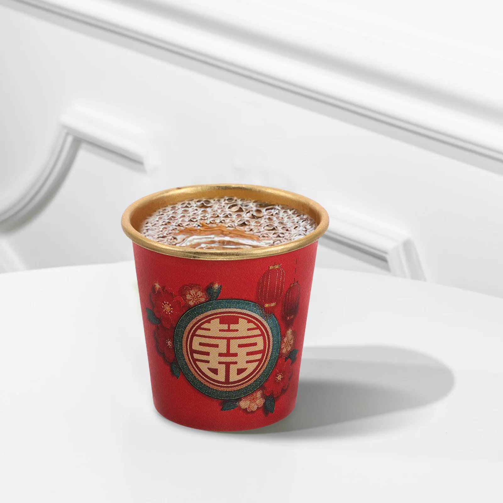 50Pcs Red Paper Cups Symbol for Wedding Toasts Party Decorations Disposable Party Cups Chinese Cutlery
50Pcs Red Paper Cups Symbol for Wedding Toasts Party Decorations Disposable Party Cups Chinese Cutlery