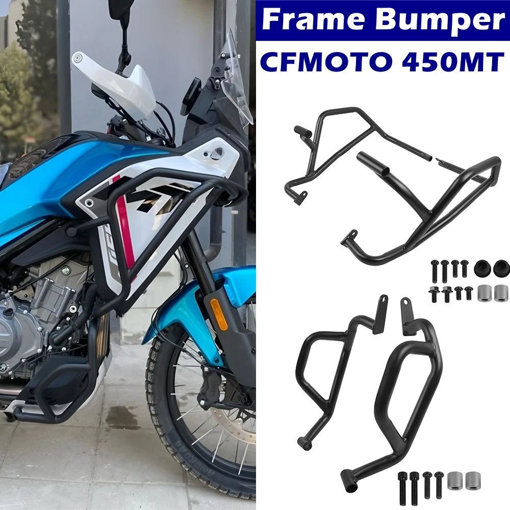 For CFMOTO 450-MT 450MT 450 MT 2024 Engine Guard Highway Crash Bars Motorcycle Frame Bumper Fairing Protector Bar Accessories
For CFMOTO 450-MT 450MT 450 MT 2024 Engine Guard Highway Crash Bars Motorcycle Frame Bumper Fairing Protector Bar Accessories