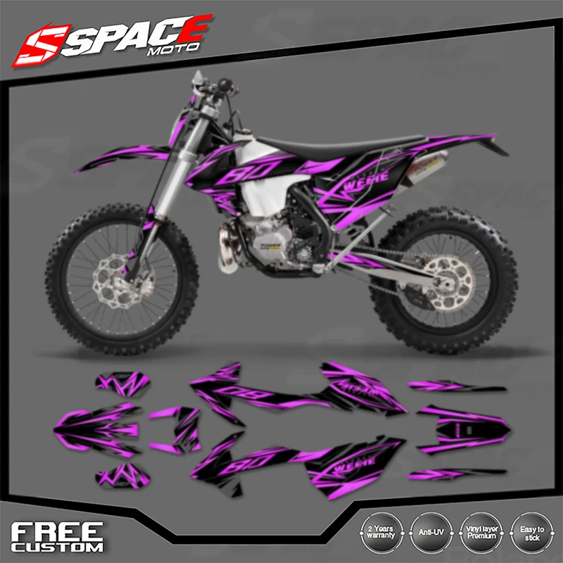 SPACE Custom Motorcycle Graphics Background Decal Decals Stickers Kits for KTM EXC125 250 300 350 450 2016-2018 SXF 2017-2019 10
SPACE Custom Motorcycle Graphics Background Decal Decals Stickers Kits for KTM EXC125 250 300 350 450 2016-2018 SXF 2017-2019 10