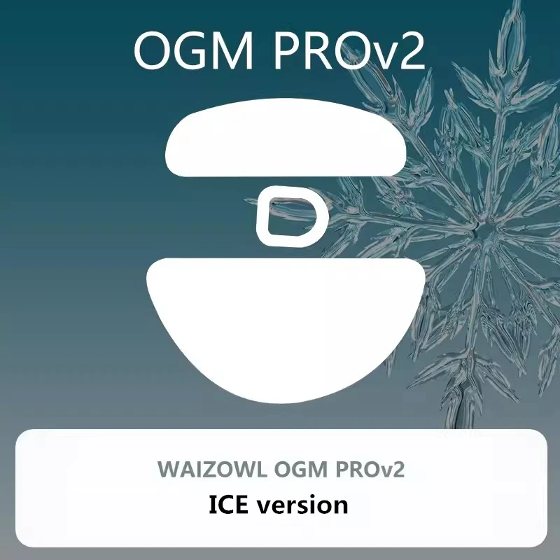 1 комплект ультразгидных коньков для мыши WAIZOWL OGM PRO V2, скорость управления тормозом, ножки для мыши, версия ICE, скользящие ножки из ПТФЭ
1 комплект ультразгидных коньков для мыши WAIZOWL OGM PRO V2, скорость управления тормозом, ножки для мыши, версия ICE, скользящие ножки из ПТФЭ