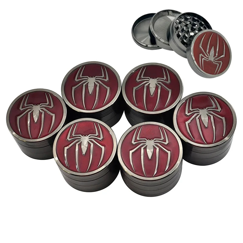 Metal Herb Tobacco Grinder Crusher Spider 4 Layers 52mm Smoke Grinder Tobacco Grinder Crusher Hand Muller Grindering Tool
Metal Herb Tobacco Grinder Crusher Spider 4 Layers 52mm Smoke Grinder Tobacco Grinder Crusher Hand Muller Grindering Tool