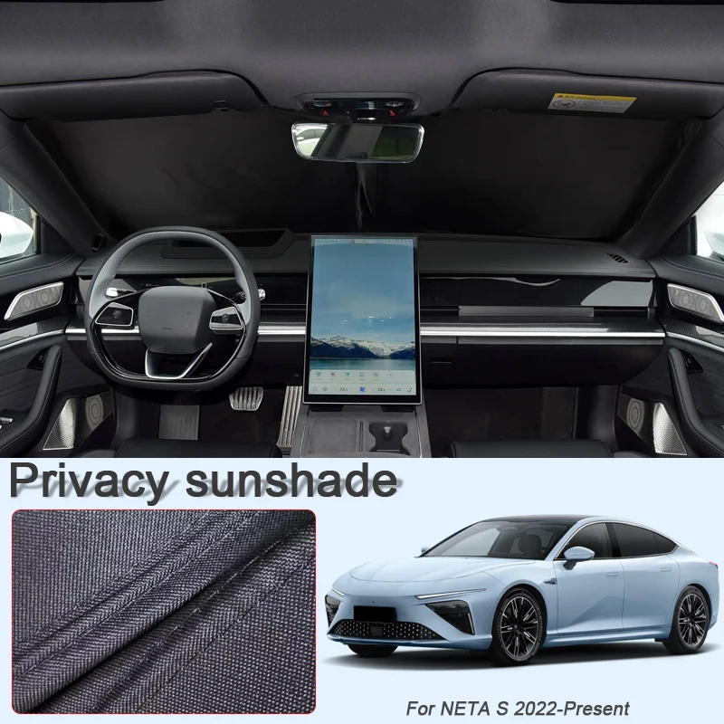 Car Black Windows Privacy Sunshade For NETA S 2022-Present Auto Anti-UV Heat Insulation Protect Cover Interior Accessories
Car Black Windows Privacy Sunshade For NETA S 2022-Present Auto Anti-UV Heat Insulation Protect Cover Interior Accessories