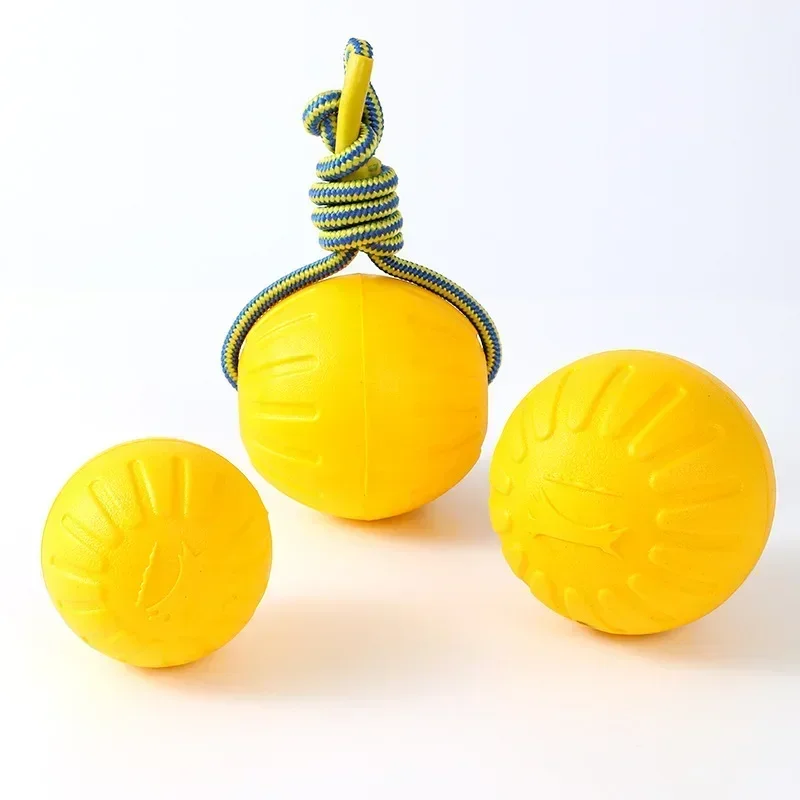 EVA Pet Toy Dog Floating Ball Training Dog Pull Ring Bite Resistant Teething Pet Ball Rope Ball Foam Bite Resistant Dog Toy
EVA Pet Toy Dog Floating Ball Training Dog Pull Ring Bite Resistant Teething Pet Ball Rope Ball Foam Bite Resistant Dog Toy