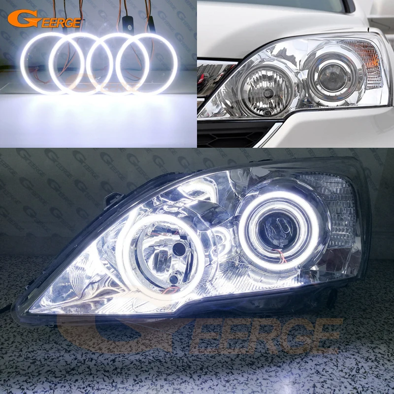 Geerge для HONDA CR-V CRV III 2006-2011, отличный ультра яркий комплект COB Led Angel Eyes, кольца Halo, дневной свет
Geerge для HONDA CR-V CRV III 2006-2011, отличный ультра яркий комплект COB Led Angel Eyes, кольца Halo, дневной свет