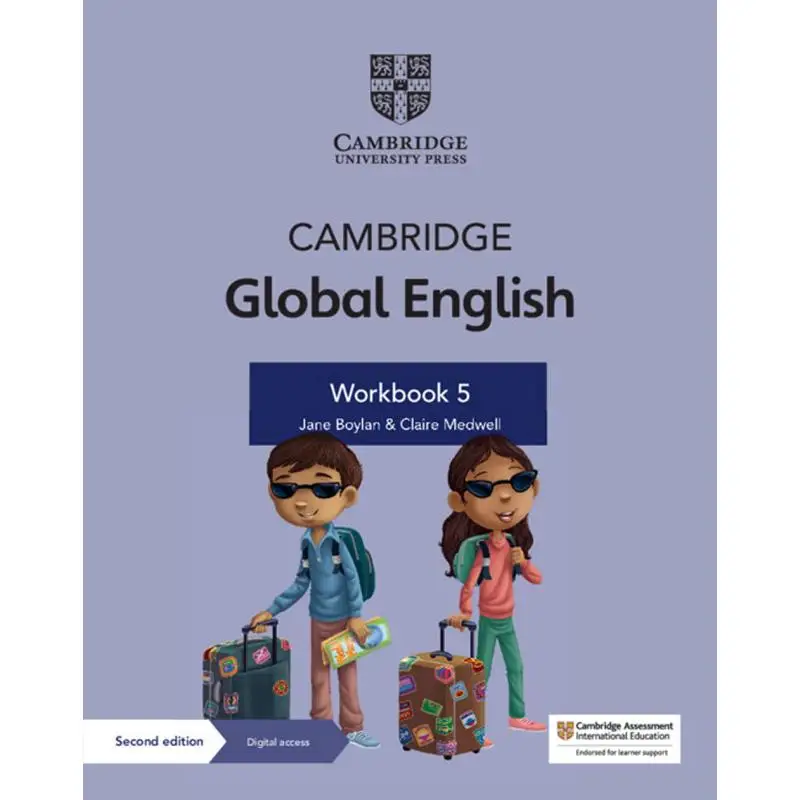 Рабочая тетрадь Cambridge Global English 5 с цифровым доступом, 1 год Boylan Jane Cambridge University Press 9781108810890 Книга
Рабочая тетрадь Cambridge Global English 5 с цифровым доступом, 1 год Boylan Jane Cambridge University Press 9781108810890 Книга