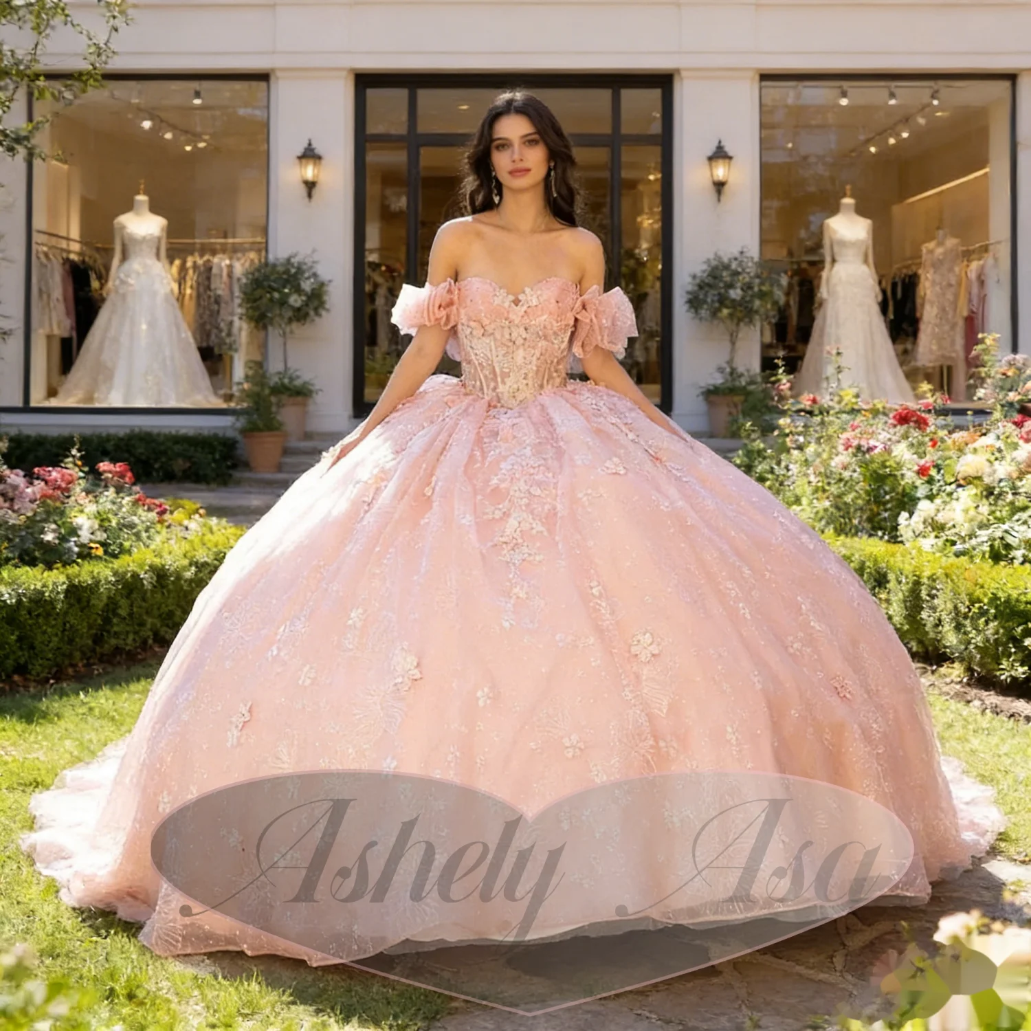 Customized Princess Girl Quinceanera Dresses Cap Sleeve Flower Lace Up Ballgown Dance Prom Occasion Wear Vestido De 15 16 Anos
Customized Princess Girl Quinceanera Dresses Cap Sleeve Flower Lace Up Ballgown Dance Prom Occasion Wear Vestido De 15 16 Anos
