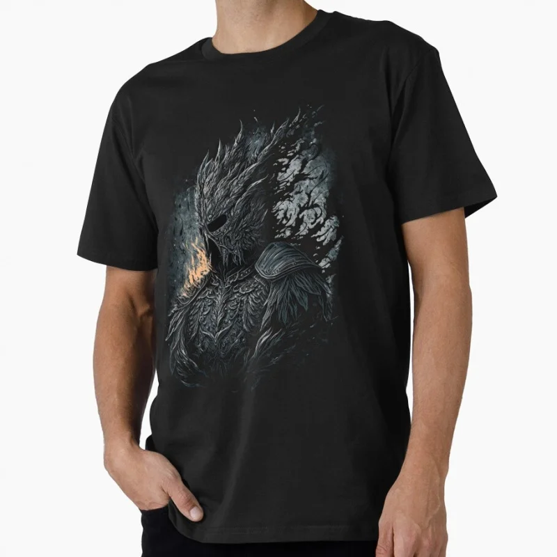 Dark Knight of the Abyss Gift T-shirt Dark Souls Greatsword warrior Artorias Graphic clothes Retro Game Tee US Size Tops S-6XL
Dark Knight of the Abyss Gift T-shirt Dark Souls Greatsword warrior Artorias Graphic clothes Retro Game Tee US Size Tops S-6XL