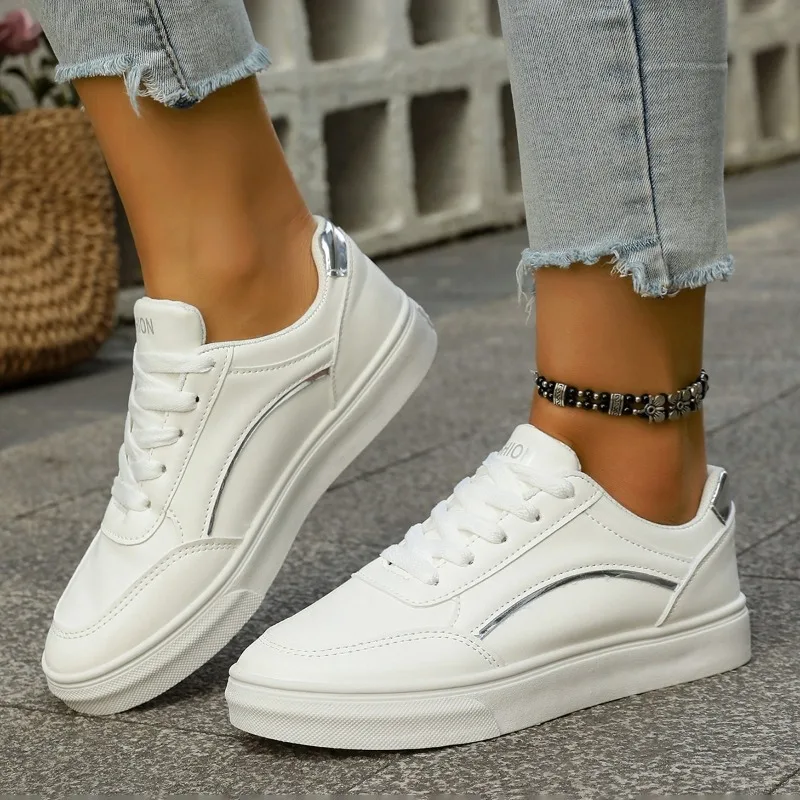 Women's 2025 New Sneakers Patchwork Lace Up Flat Shoes for Women Lightweight Female Shoes Classic Versatile Shoes
Women's 2025 New Sneakers Patchwork Lace Up Flat Shoes for Women Lightweight Female Shoes Classic Versatile Shoes