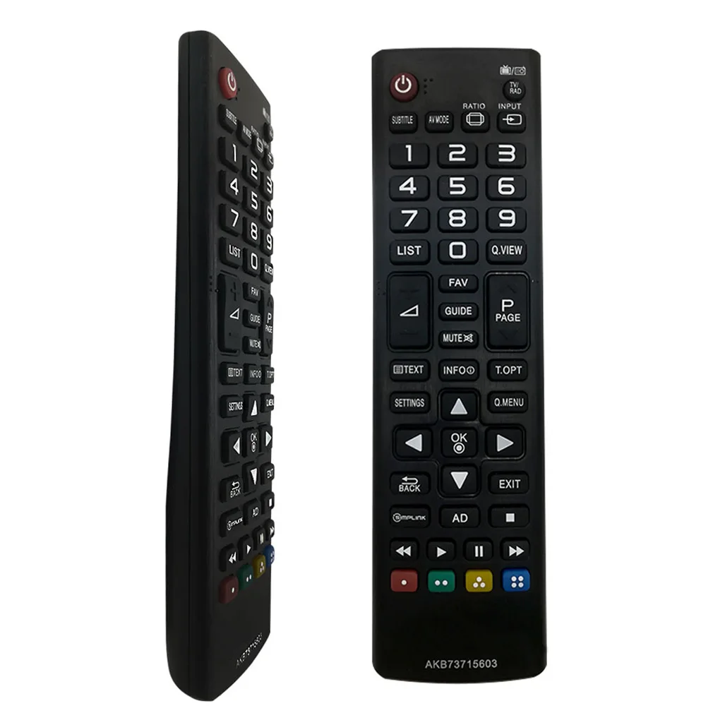 Universal AKB73715603 Smart LED TV Remote Control For 42LN5400 47LN5400 50LN5400 50PN6500 42LN5406 32LN5400 39LN5400 Wholesale
Universal AKB73715603 Smart LED TV Remote Control For 42LN5400 47LN5400 50LN5400 50PN6500 42LN5406 32LN5400 39LN5400 Wholesale