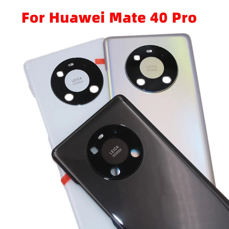 Оригинальная задняя крышка батарейного отсека для Huawei Mate 40 Pro, стеклянный корпус, задняя крышка с рамкой для объектива камеры
Оригинальная задняя крышка батарейного отсека для Huawei Mate 40 Pro, стеклянный корпус, задняя крышка с рамкой для объектива камеры