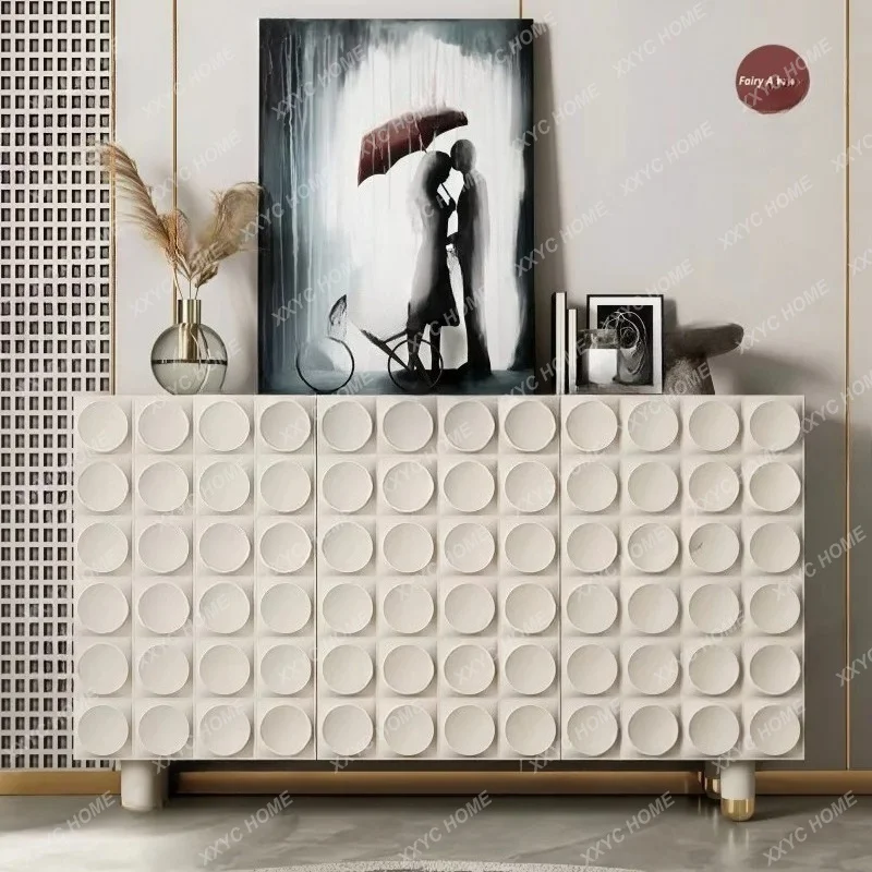 Light luxury home dining side tea cabinet simple entrance storage cabinet
Light luxury home dining side tea cabinet simple entrance storage cabinet