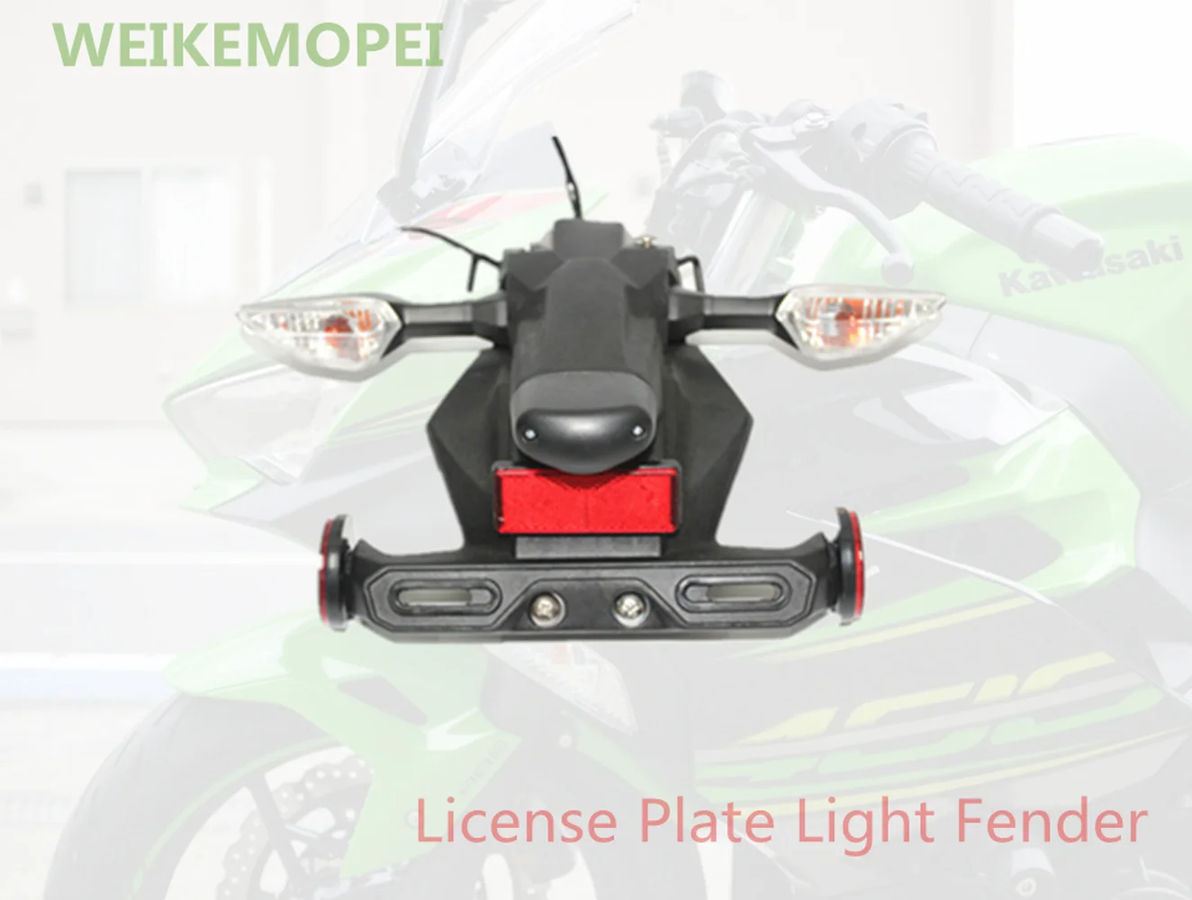 Ninja400 EX400 Motorcycle Rear Fender Mudguard Turn Signal License Plate Light For Kawasaki Ninja 400 R 2018 2019 2020 2021
Ninja400 EX400 Motorcycle Rear Fender Mudguard Turn Signal License Plate Light For Kawasaki Ninja 400 R 2018 2019 2020 2021