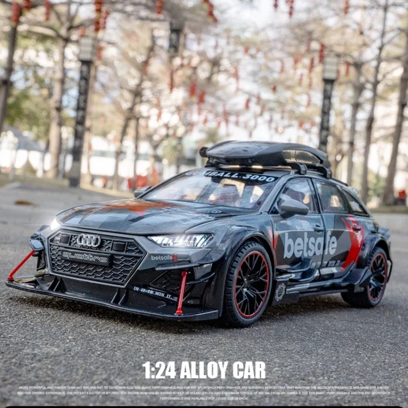 1:24 Audi RS6 DTM Modified Vehicle Alloy Toy Car Model Wheel Steering Sound and Light Children's Toy Collectibles Birthday gift
1:24 Audi RS6 DTM Modified Vehicle Alloy Toy Car Model Wheel Steering Sound and Light Children's Toy Collectibles Birthday gift